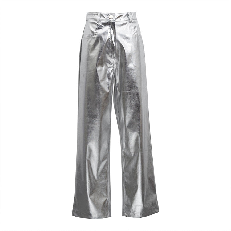 JOANNA SILVER PANTS