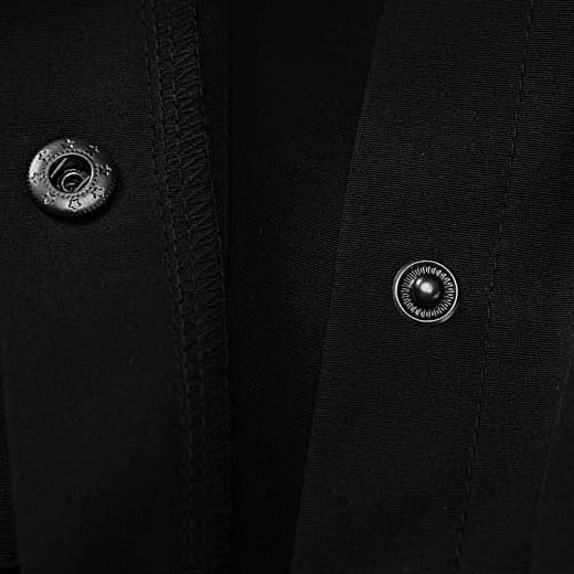 IZABELLA ASSIMETRICK SLEEVE BLACK SHIRT