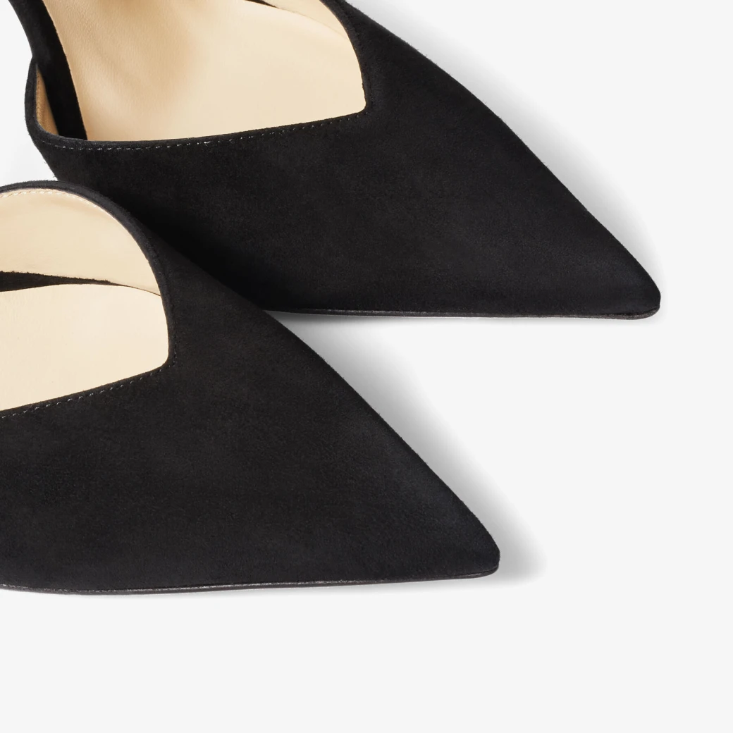 VERONICA PONTED TOE SANDALS EMBELLISHED with CRYSTALS