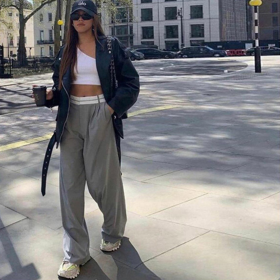 SERENITY OVERSIZE PANTS and WAISTCOAT SET