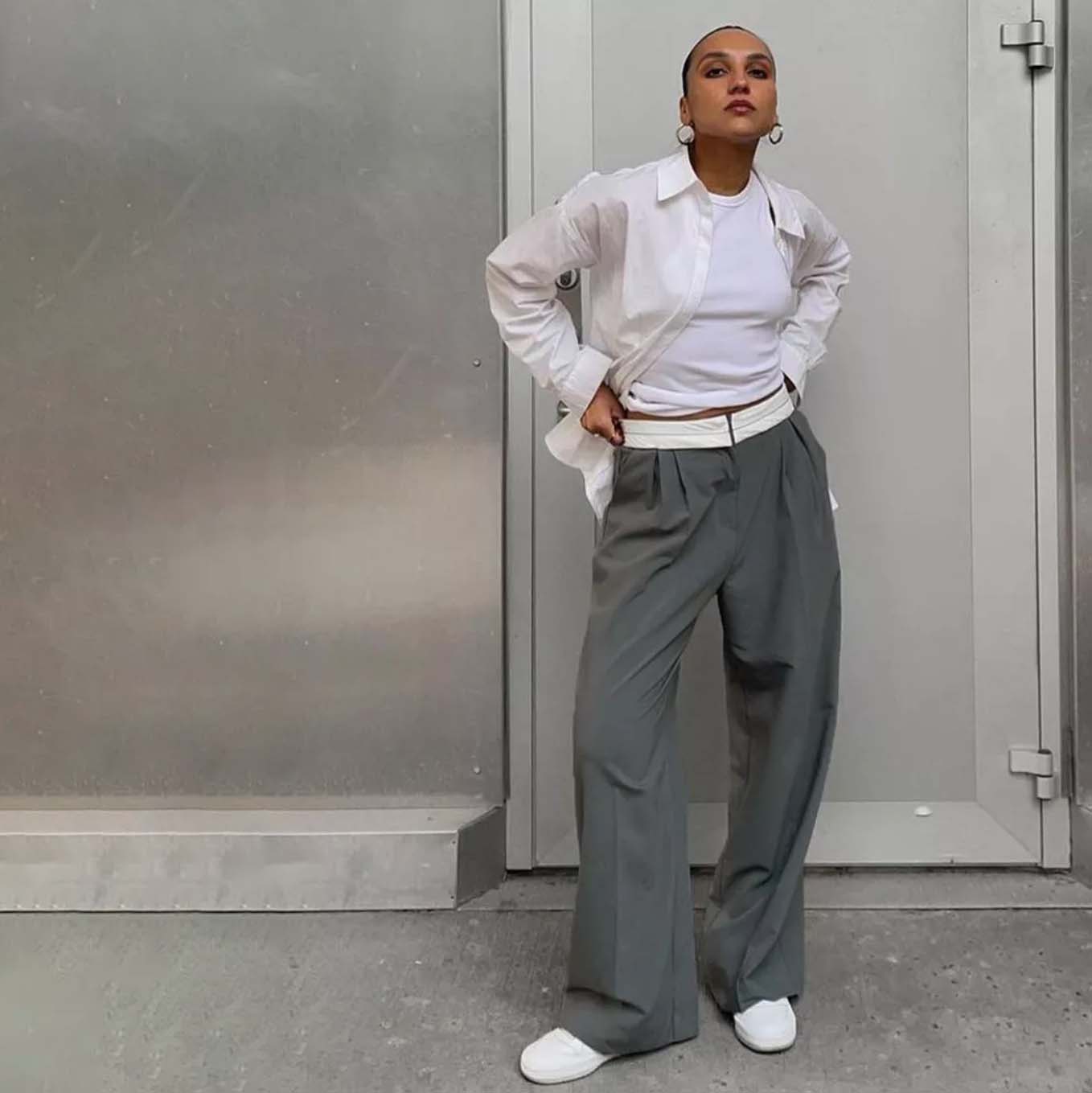 SERENITY OVERSIZE PANTS and WAISTCOAT SET