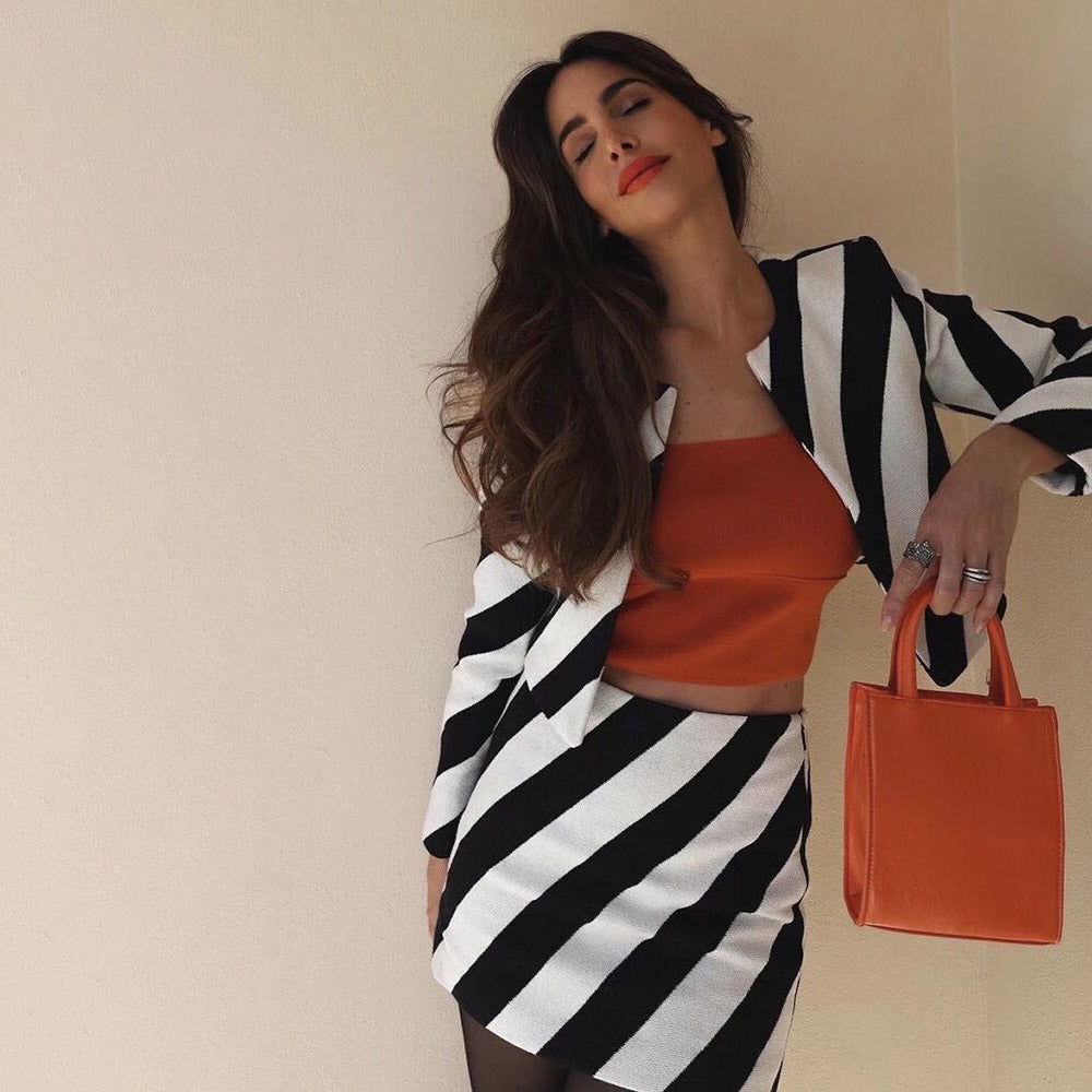 STEPHANIE JACKET and SKIRT 2 PIECE SUIT