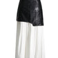 CAMILLE PLEATED MAXI SKIRT