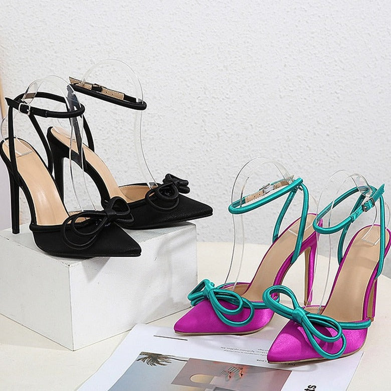 KINLEY BUTTERFLY KNOT SANDALS