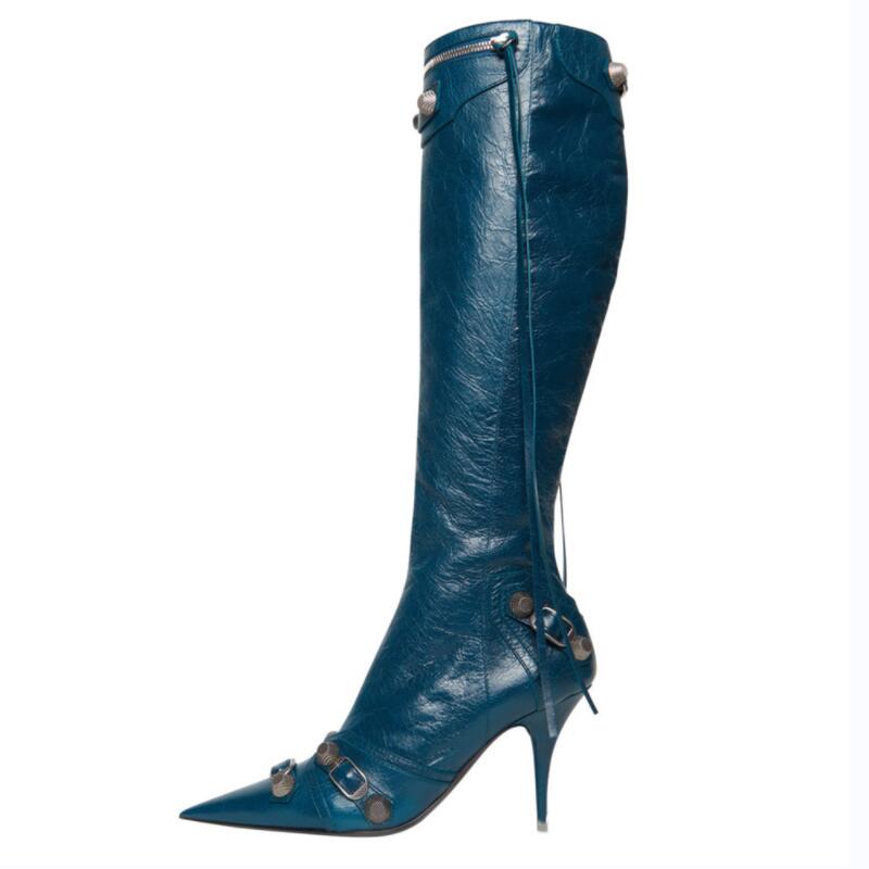 KENNA POINTED TOE HIGH BOOTS