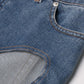 DAVINA MESH HIGH WAIST JEANS