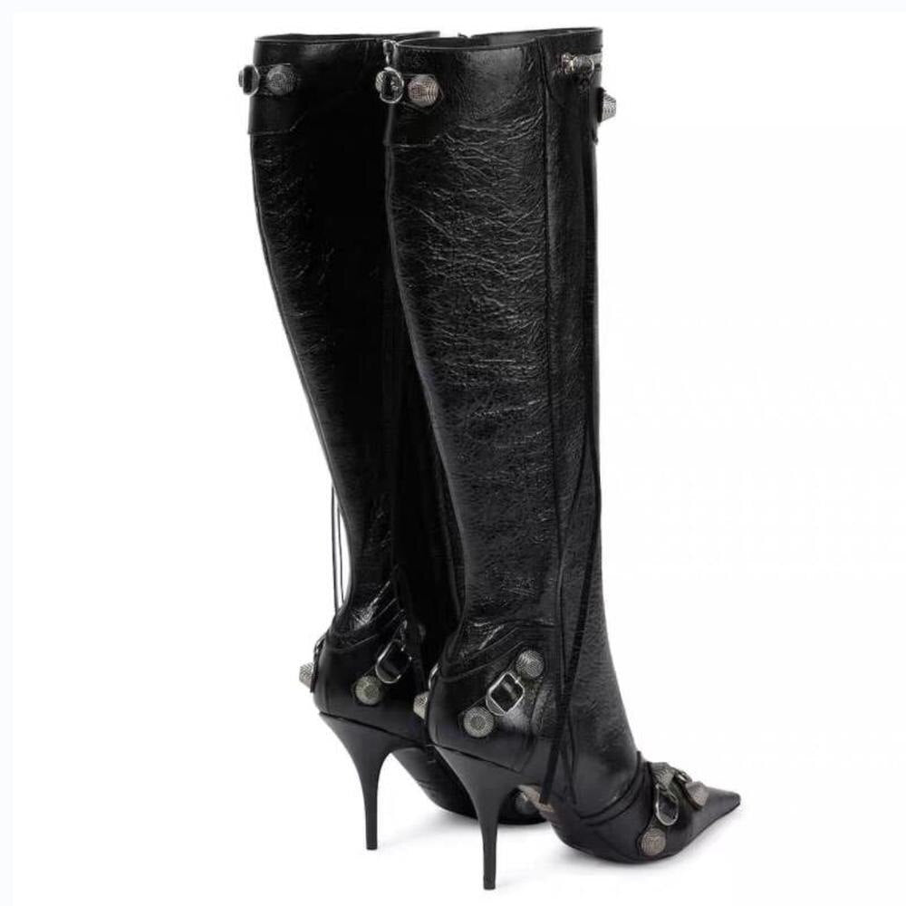 KENNA POINTED TOE HIGH BOOTS