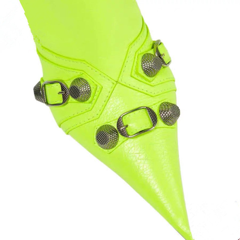KENNA POINTED TOE HIGH BOOTS