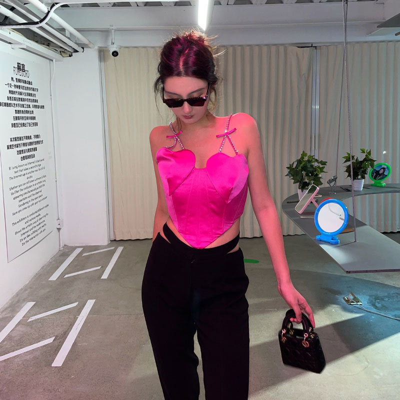 AILEEN TOP with HEARTS
