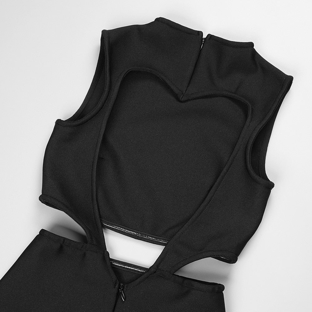 DELANEY BACKLESS TOP and SKIRT SET
