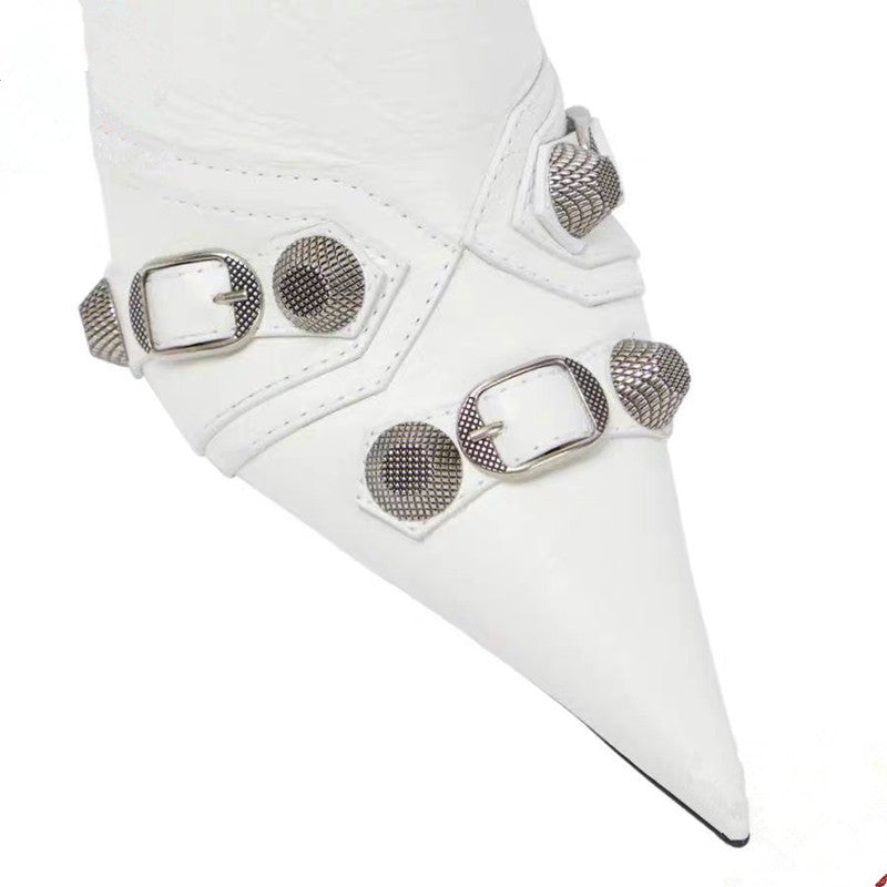 KENNA POINTED TOE HIGH BOOTS