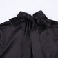 WRENLEY BACKLESS BLACK MINI DRESS