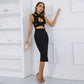 HAELEY CUT OUT MIDI DRESS