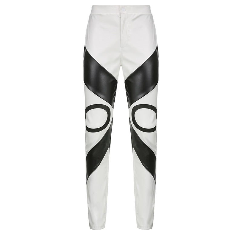 JACQUIELINE PU LEATHER PANTS