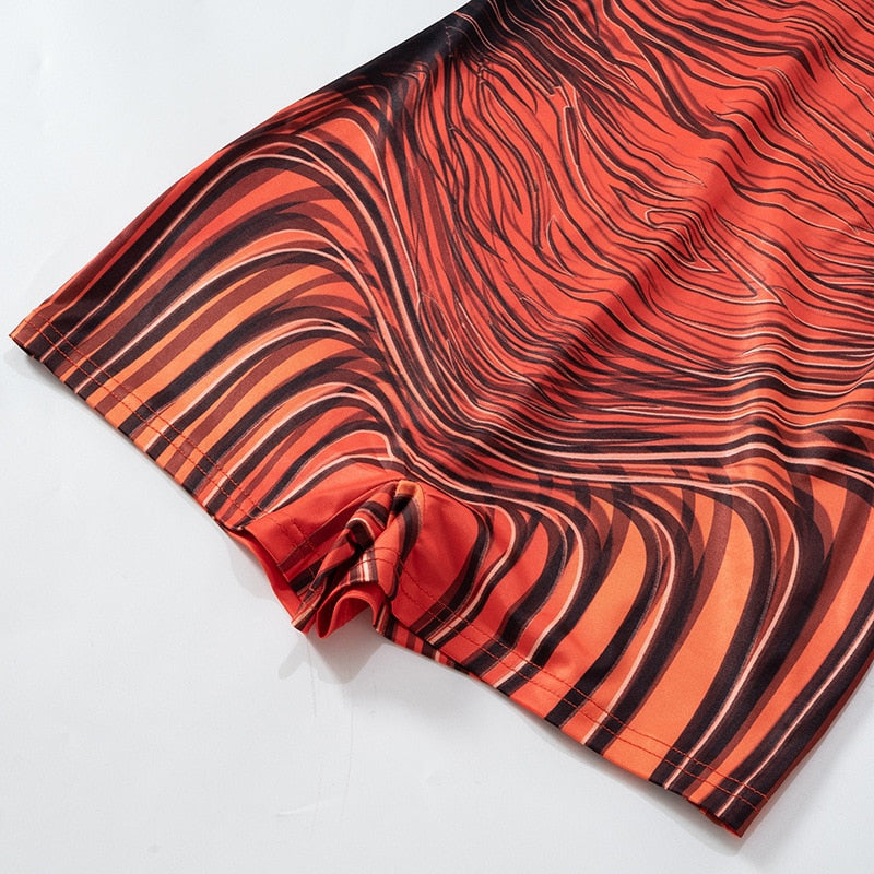 DINA PRINTED JUMPSUIT with GLOVES