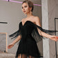 POPPY MINI TASSEL DRESS