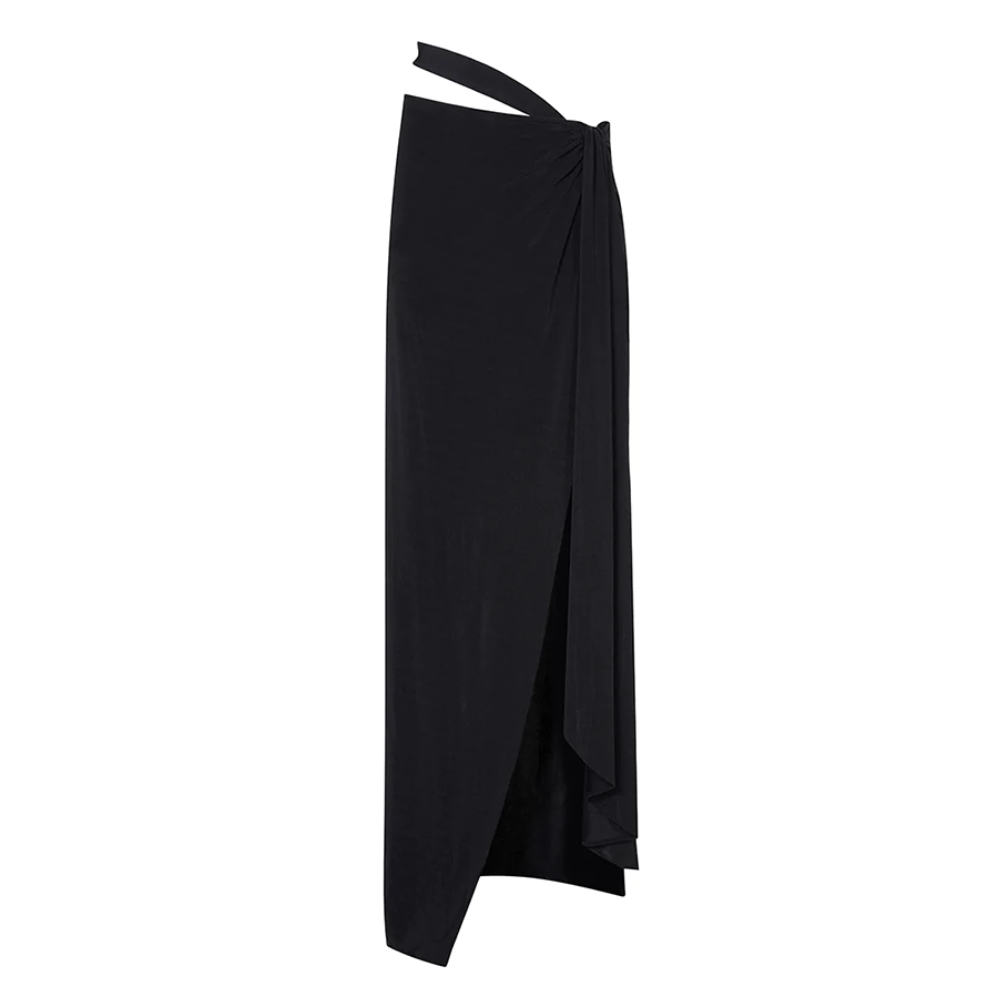 LILLIAN HOLLOW OUT TOP and MAXI SKIRT SET