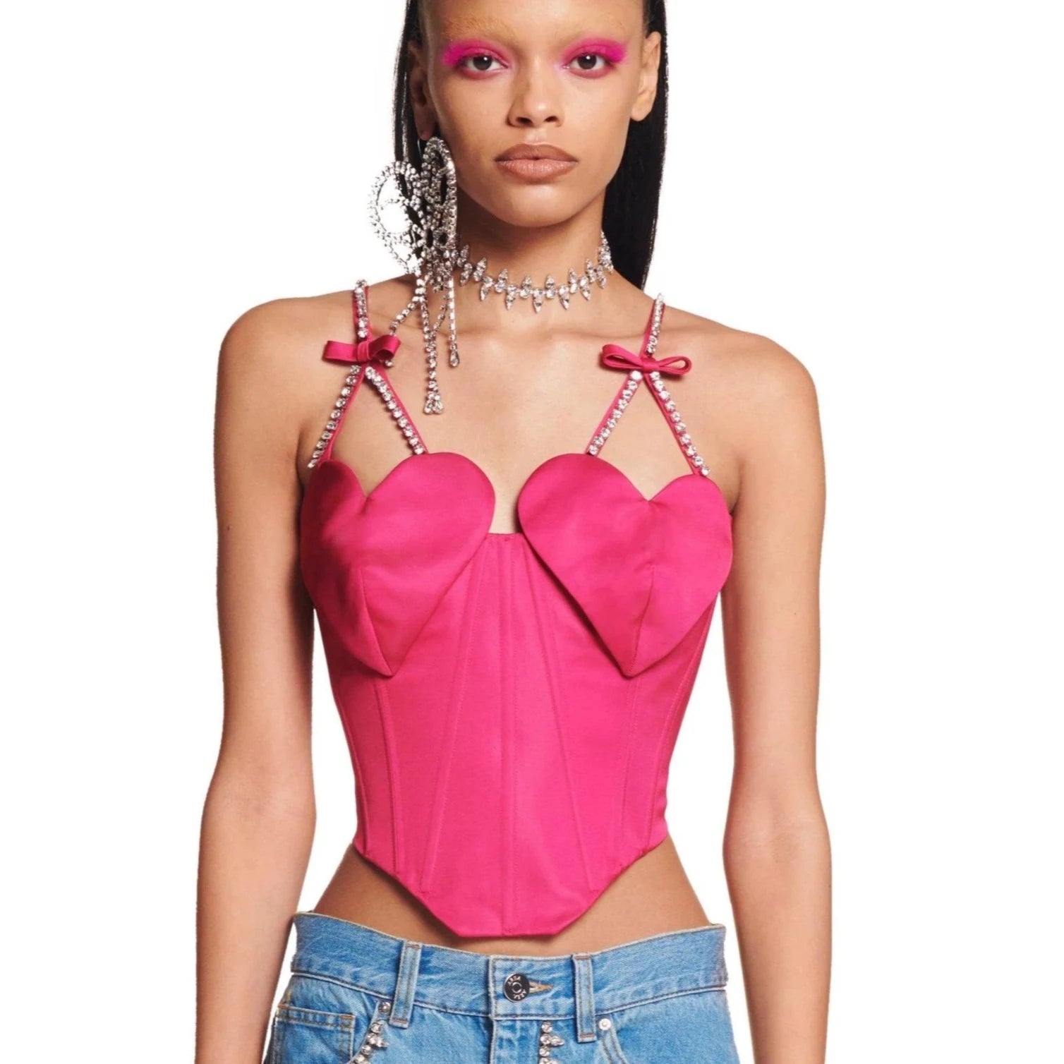 AILEEN TOP with HEARTS