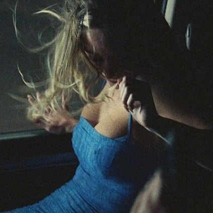 CASSIE BLUE PARTY MINI DRESS