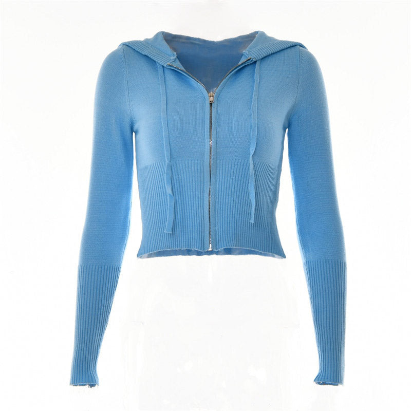 HELEN KNITED FLARE PANTS and HOODIE 2 PIECE SET