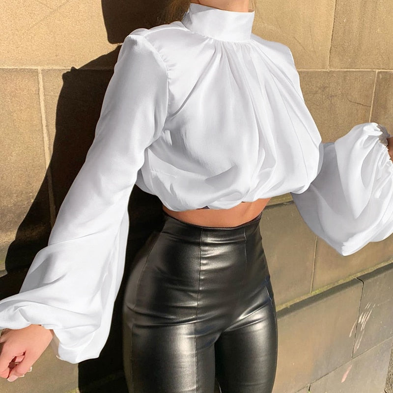 NELLY SATIN TOP