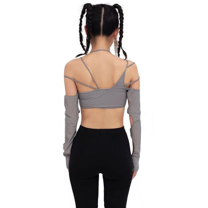 AILA CUP OUT CROP TOP