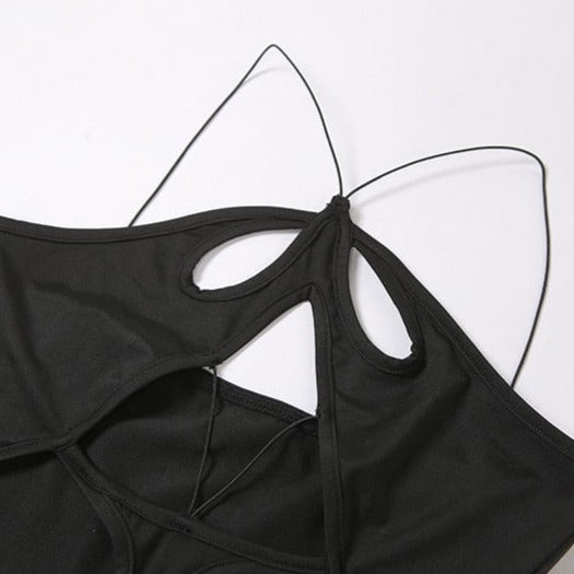 CATHERINE MAXI CUTOUT DRESS