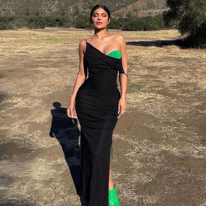 KYLIE BLACK MAXI DRESS