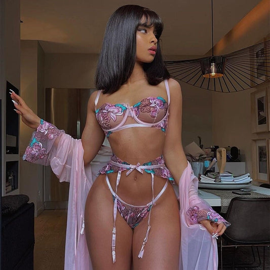 INDIE LINGERIE 3 PIECE SET