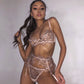 ADALEE LINGERIE 4 PIECES SET