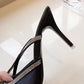 AILANY HIGH HEEL DOUBLE BOW PUMPS SANDALS