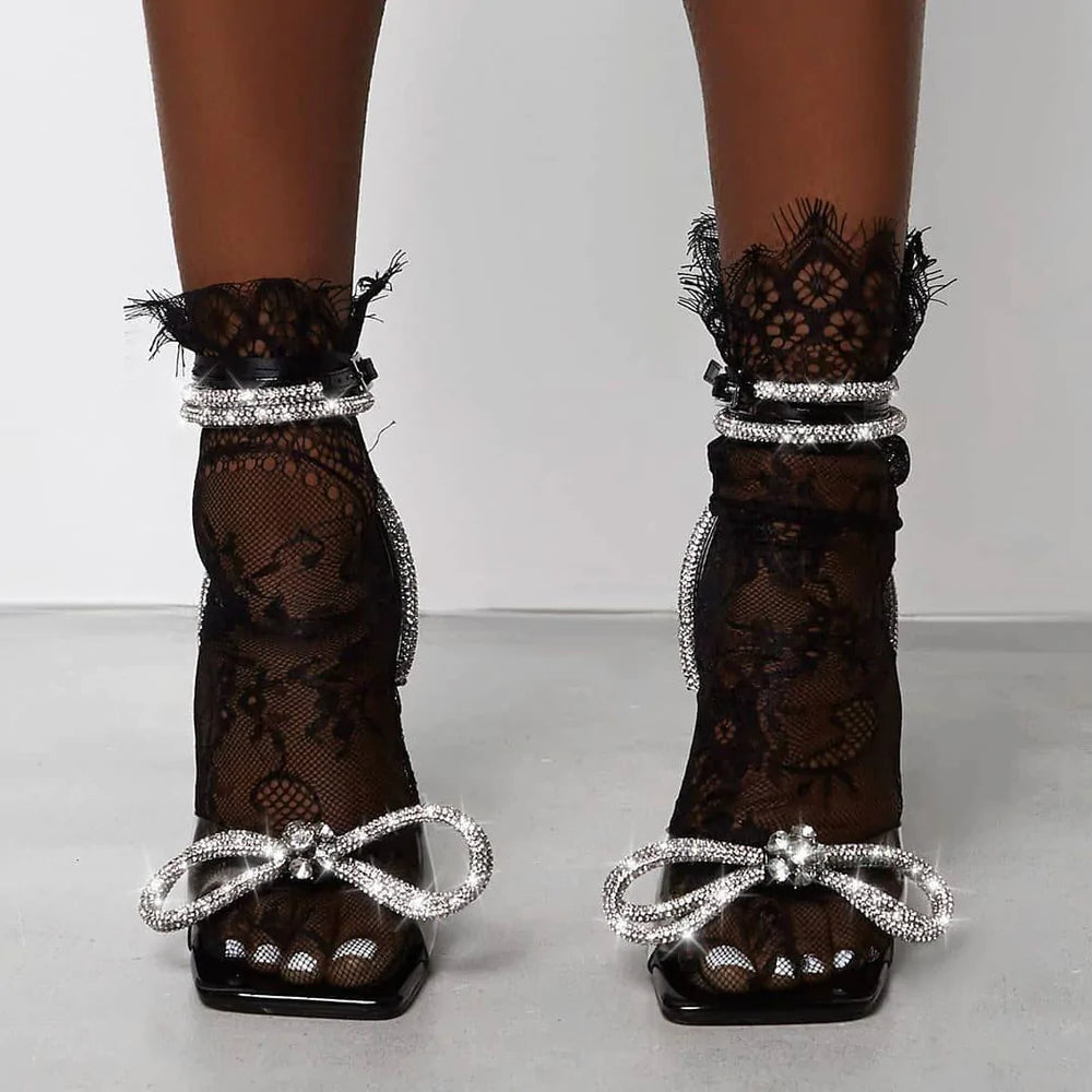 HAYLEY DOUBLE BOW PUMPS SANDALS